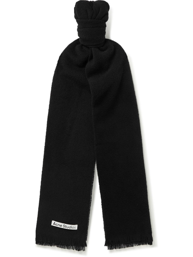 Photo: Acne Studios - Fringed Wool Scarf