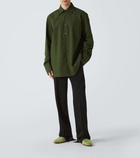 Gucci Jordaan Horsebit suede loafers