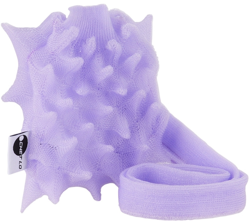 Chet Lo Purple Spiky Phone Pouch