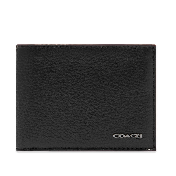 Photo: Coach Leather Billfold Wallet
