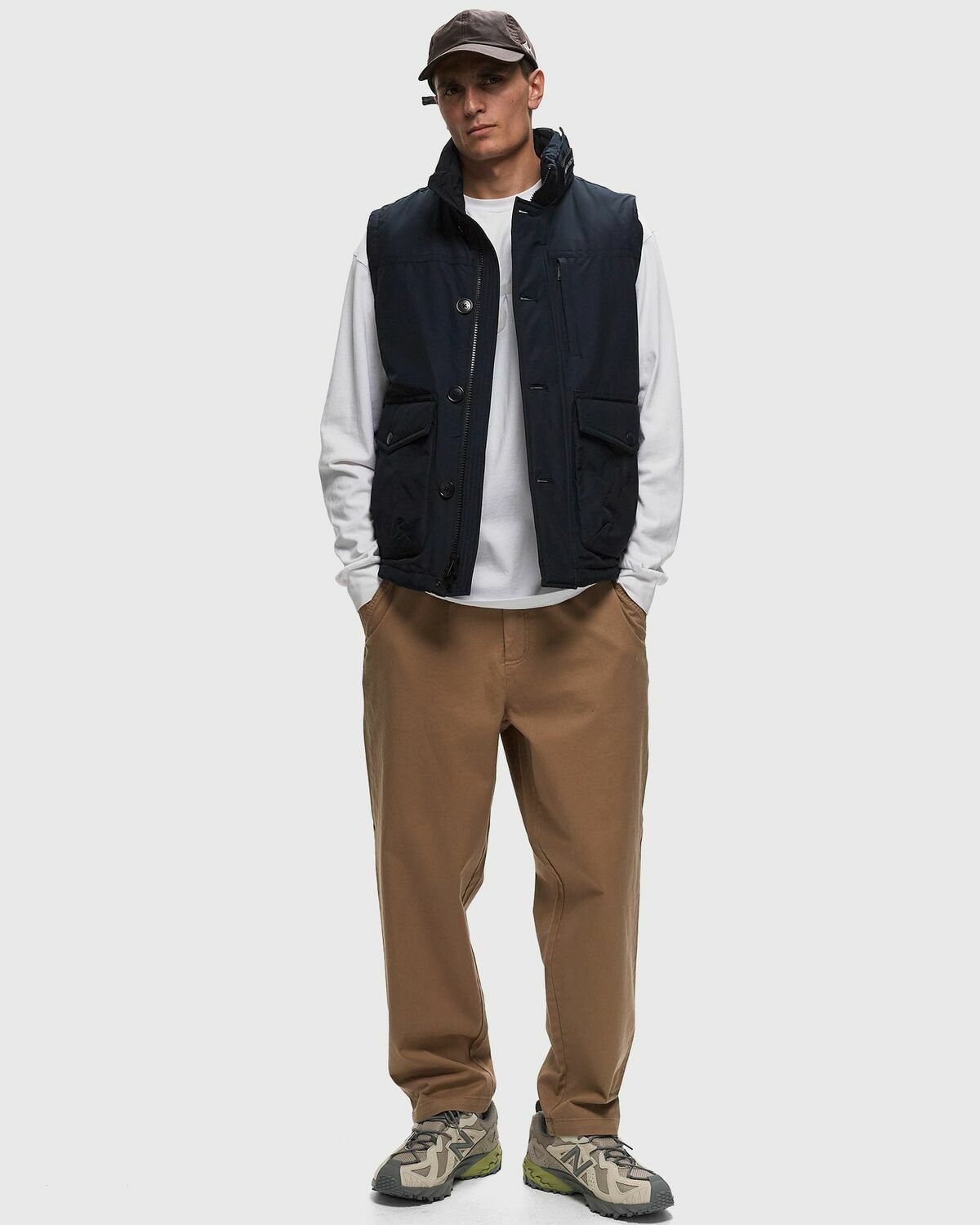 Woolrich Ramar Vest Blue Vests