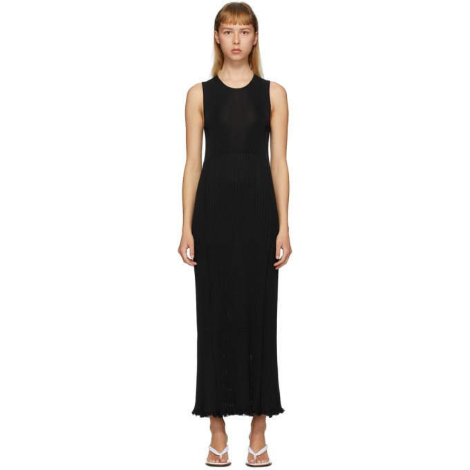 Marina Moscone Black Plisse Dress Marina Moscone Black Plisse Dress