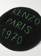 KENZO - Souvenir Logo-Embroidered Wool Beret