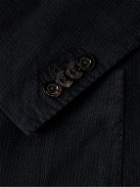 Boglioli - Unstructured Stretch Cotton and Modal-Blend Corduroy Suit Jacket - Blue
