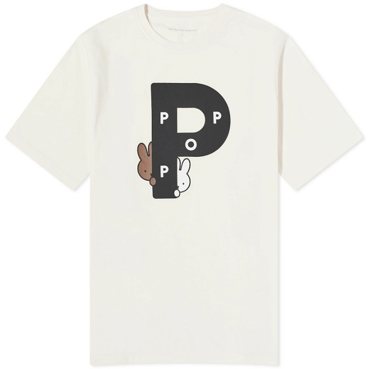Photo: Pop Trading Company Men's x Miffy Big P T-Shirt in Off White