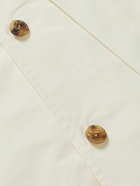LE 17 SEPTEMBRE - Layered Cotton-Poplin Shirt - Neutrals