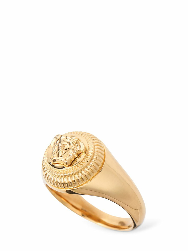 Photo: VERSACE Medusa Logo Ring