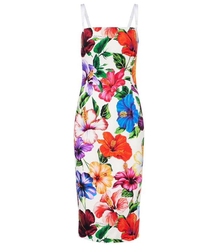 Photo: Dolce&Gabbana Floral midi dress