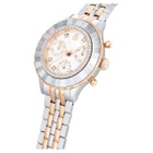 Swarovski Octea Chrono Quartz Crystal White Dial Watch 5672937