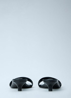 Toteme Slim Lizard-Embossed Bandeau Sandals