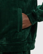 Closed Track Top With Welt Pockets Green - Mens - Track Jackets