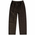 Fear of God ESSENTIALS Men's Corduroy Relaxed Trouser in Off-Black