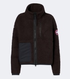 Canada Goose Simcoe wool-blend fleece jacket