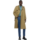 Gucci Tan Wool Trench Coat