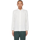 Homme Plisse Issey Miyake White Jersey Shirt