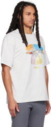 AAPE by A Bathing Ape Gray Printed T-Shirt