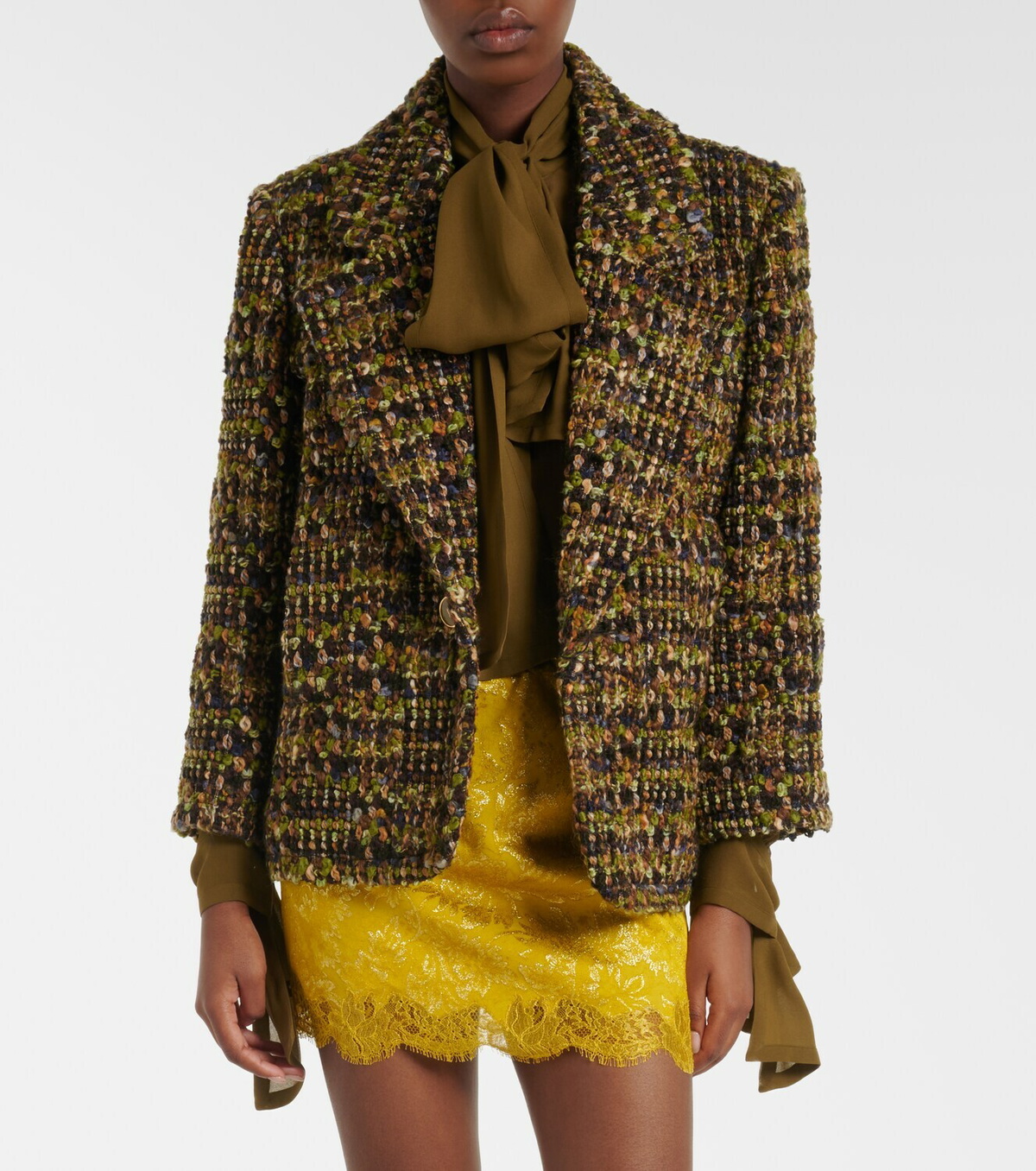 Saint Laurent Wool-blend jacket