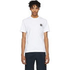 Stone Island White Small Logo T-Shirt