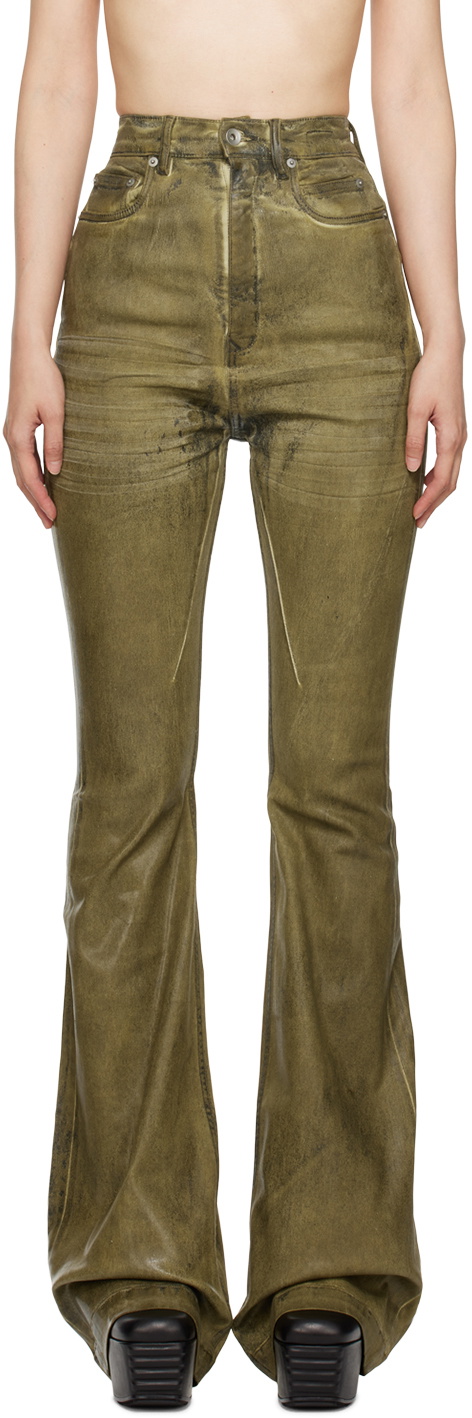 Rick Owens Bolan Bootcut Jeans Dark Dust Men's - FW24 - US