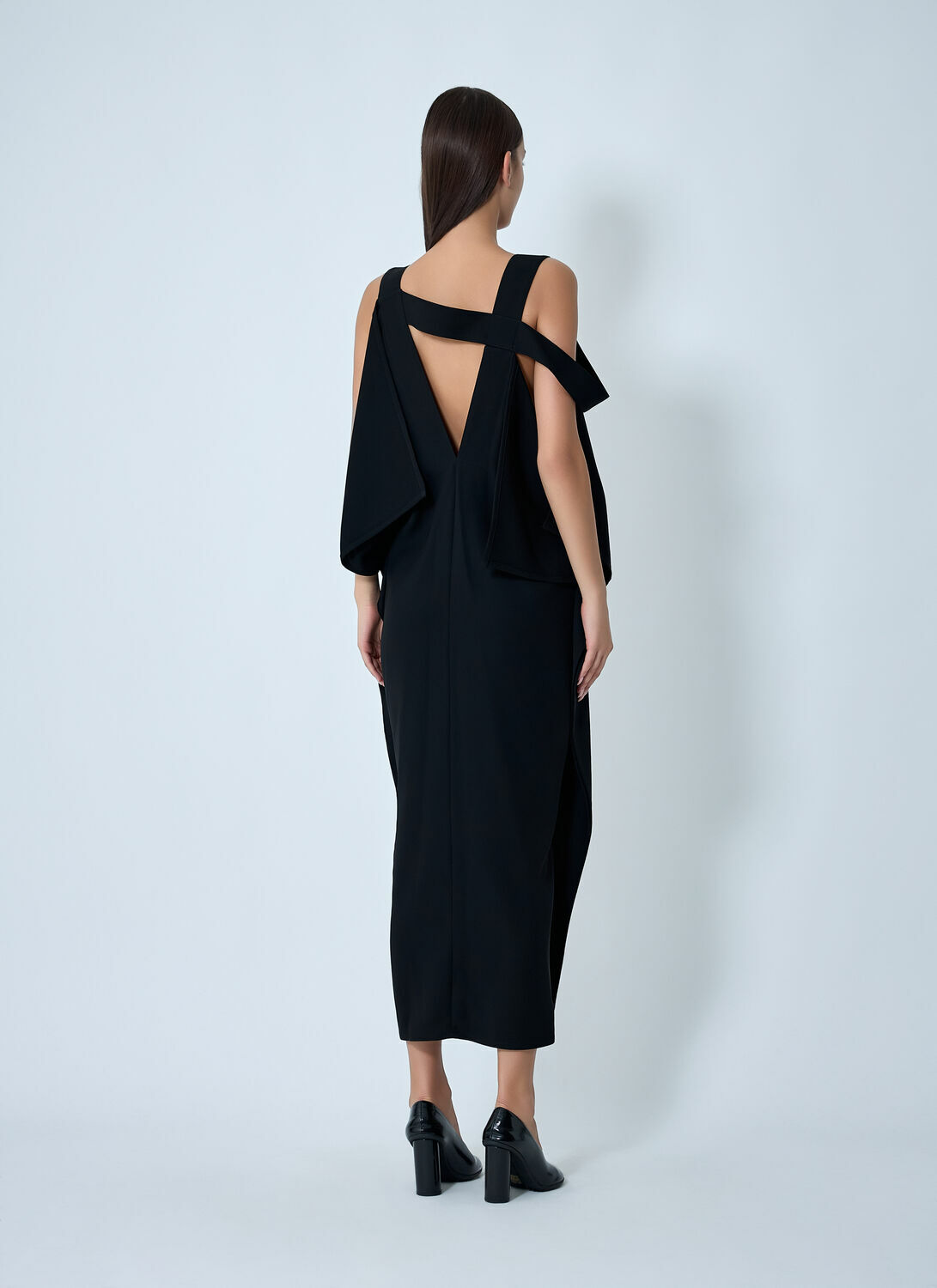 Yohji Yamamoto Draped Maxi Dress