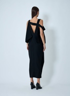 Yohji Yamamoto Draped Maxi Dress