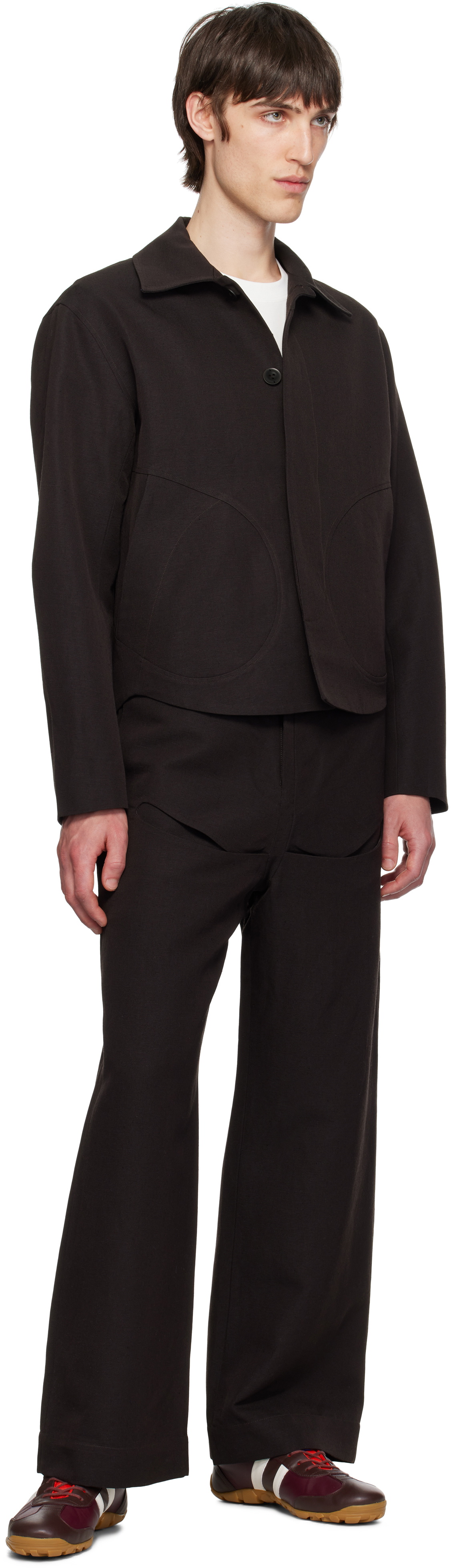 pet-tree-kor Brown Dommus Trousers
