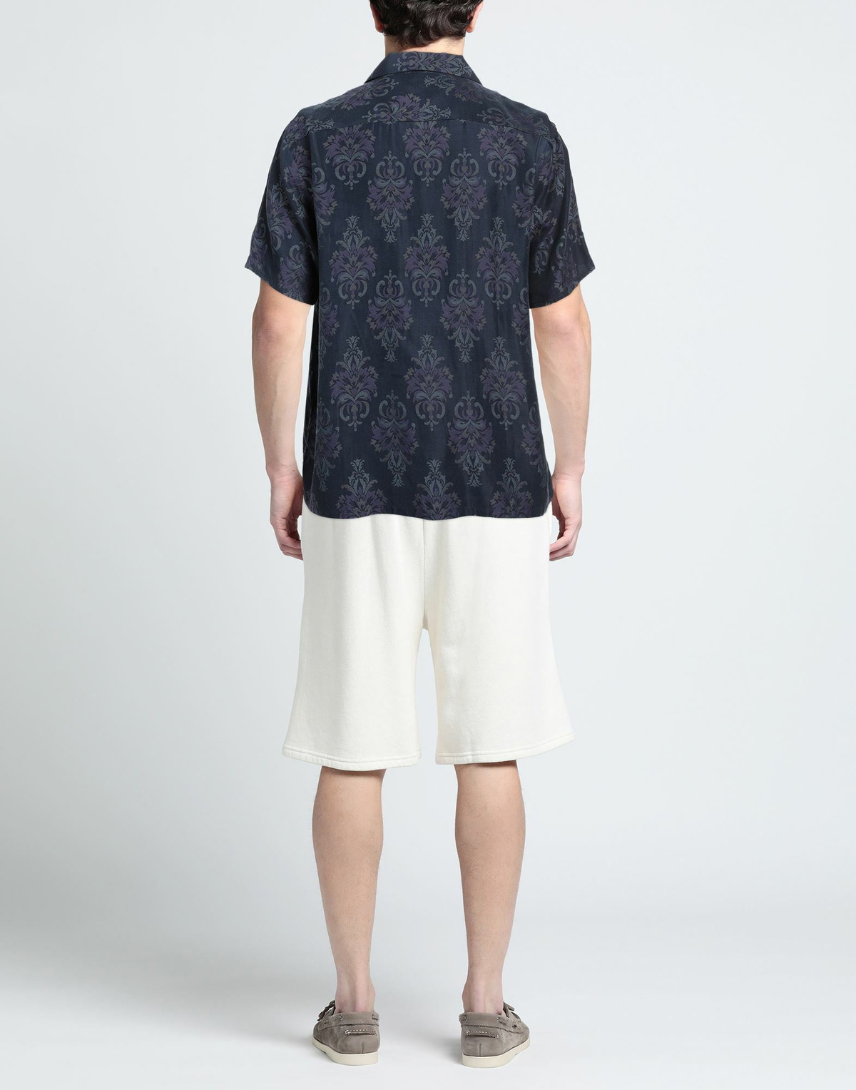 Needles Mens Shirt in Navy