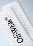 OFF WHITE Bookish Socks