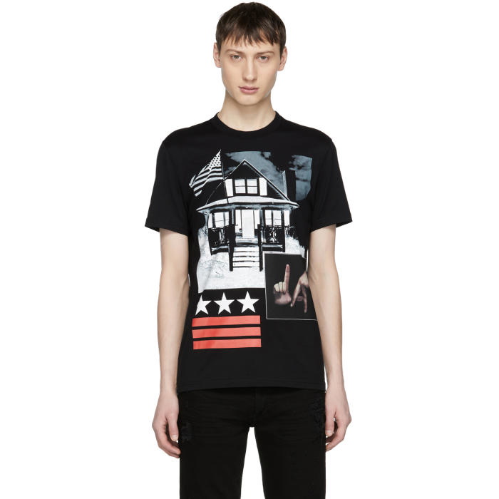 Photo: Givenchy Black L.A. House T-Shirt