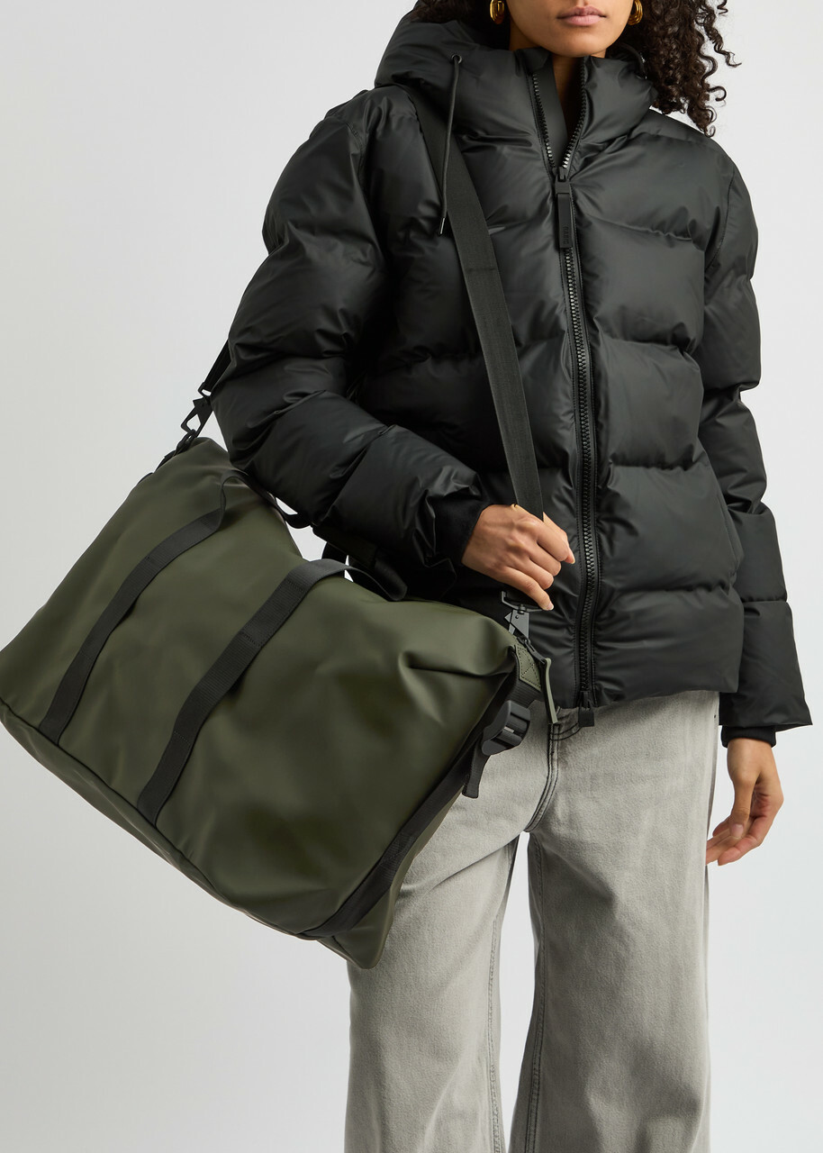 Rains Hilo Rubberised Holdall - Green - One Size