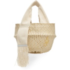 JW Anderson Beige Basket Tote