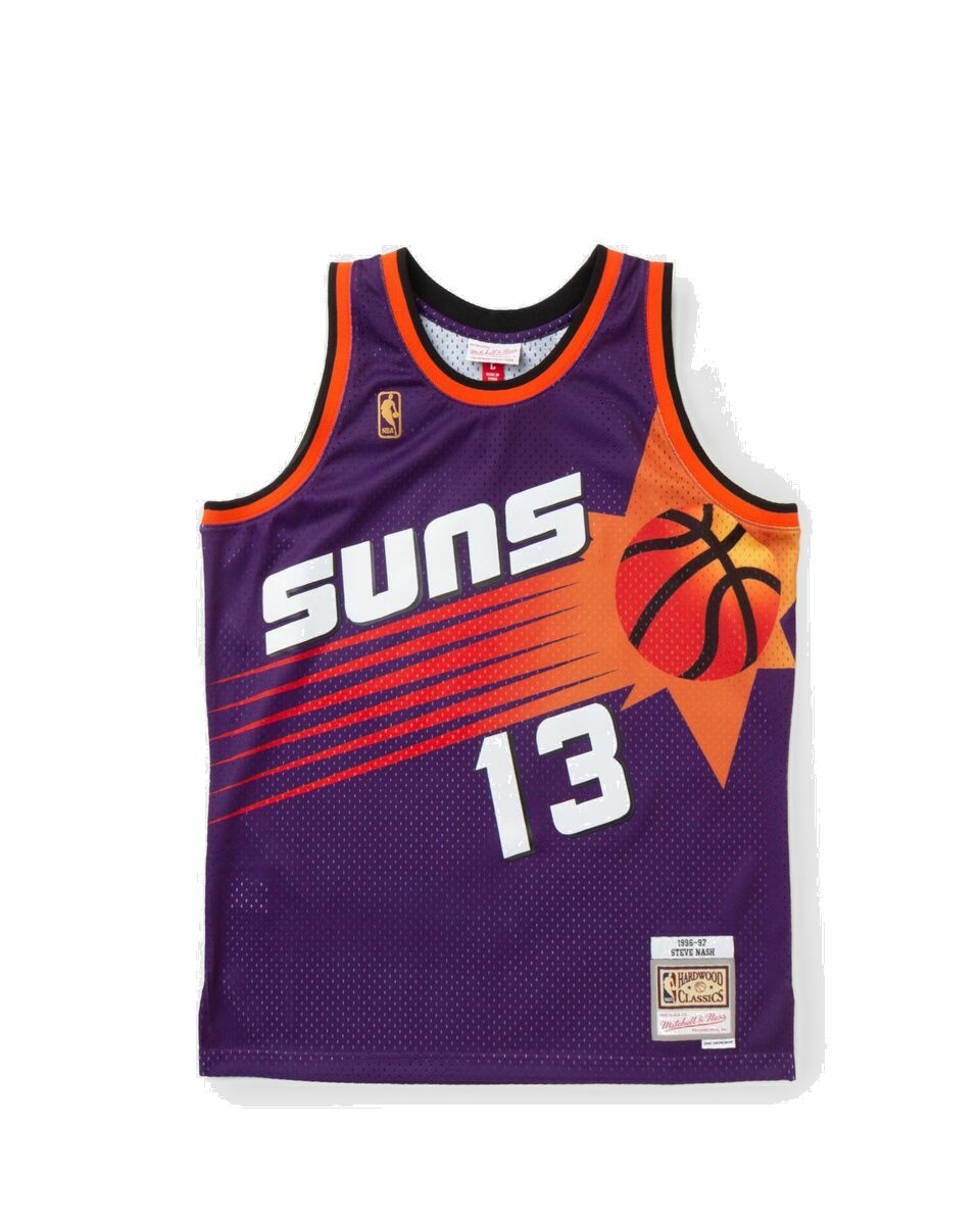 Photo: Mitchell & Ness Nba Swingman Jersey Phoenix Suns 1996 97 Steve Nash #13 Purple - Mens - Jerseys