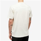 Napapijri Men's Andesite Paisley Logo T-Shirt in White Whisper