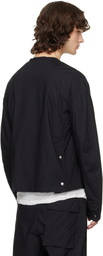 thom/krom Black Bomber Jacket