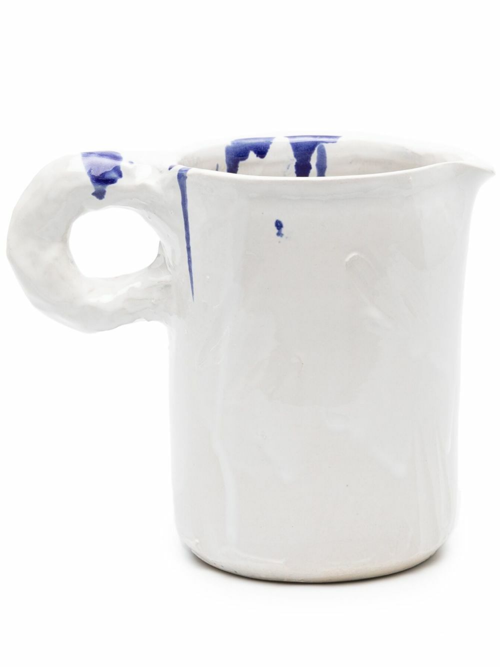 NIKO JUNE White Studio Ceramic Pitcher