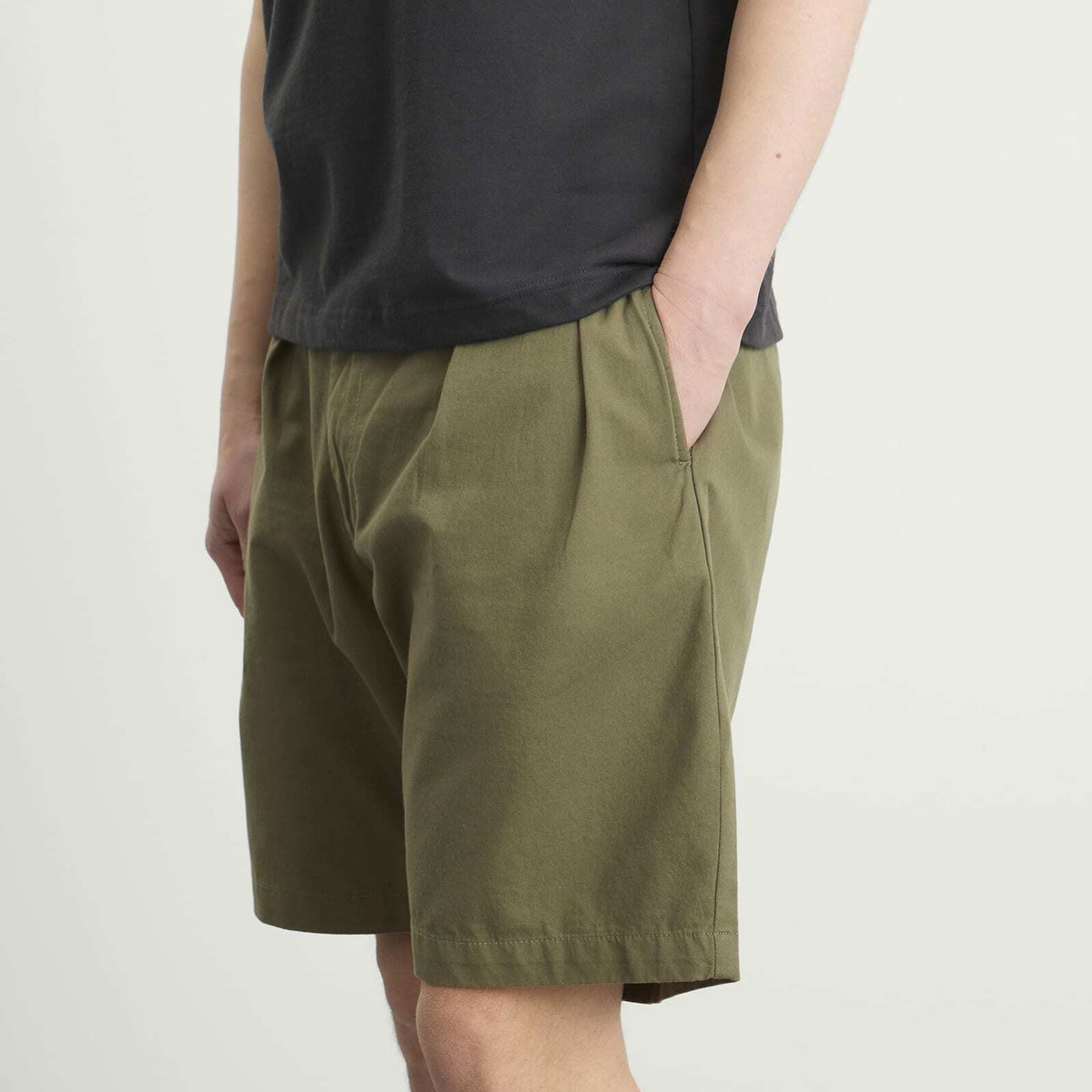 Service Works Men's Twill Part Timer Shorts in Olive