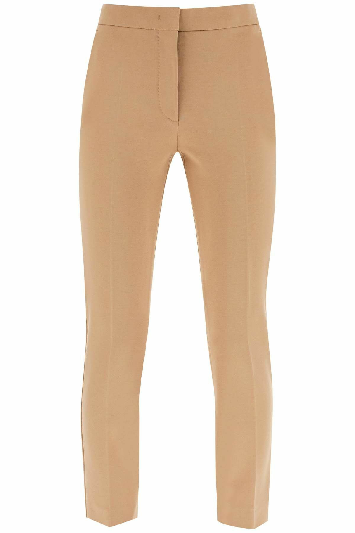 beige cigarette pants