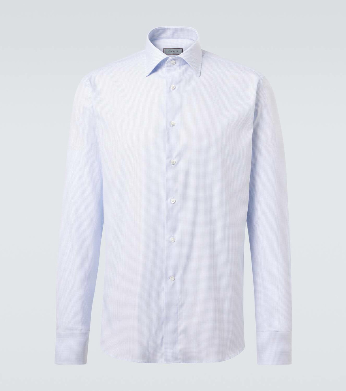 Canali Striped cotton shirt