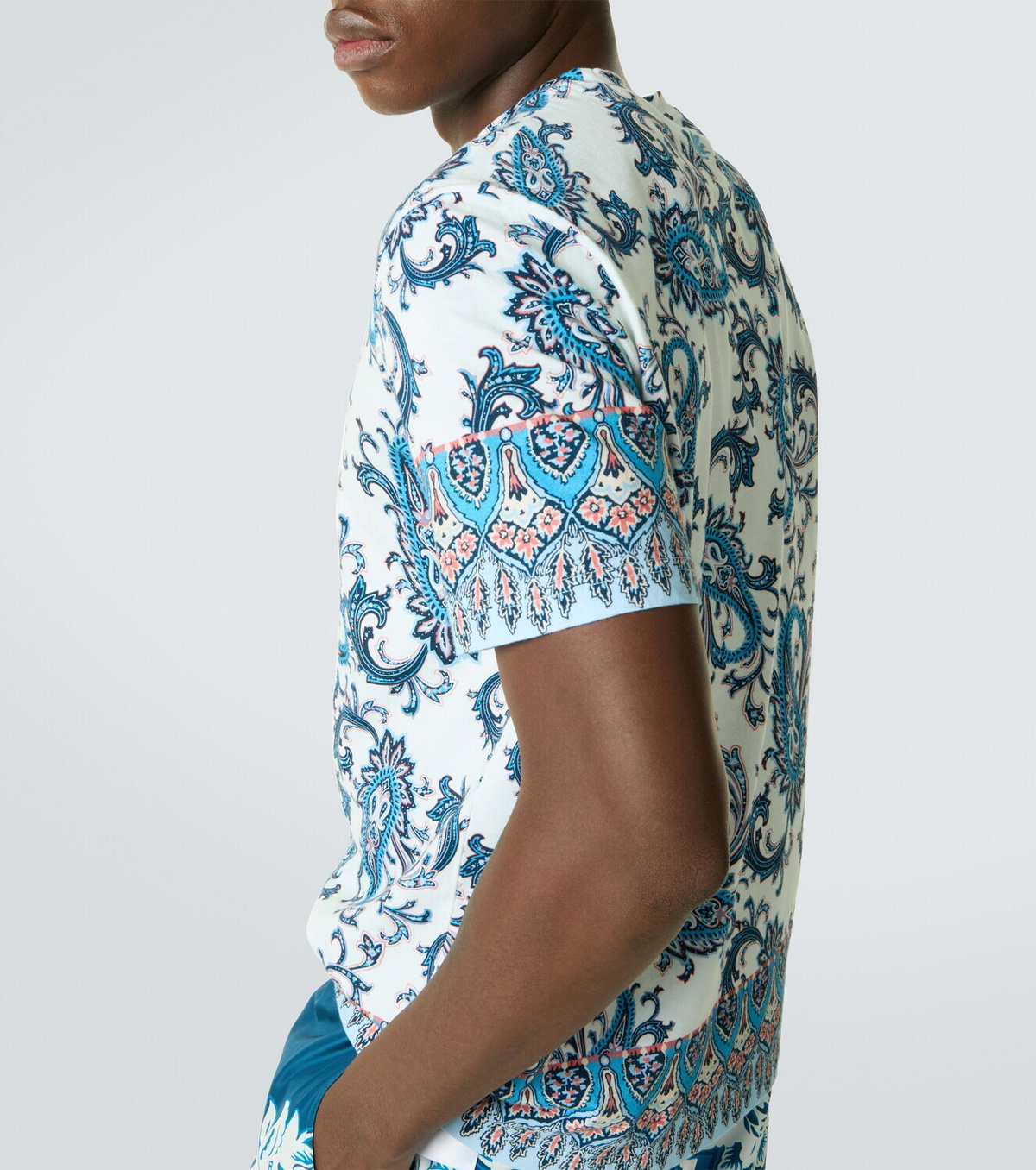 Etro Paisley cotton T-shirt