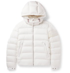 Moncler - Aravis Hooded Quilted Shell Down Jacket - White