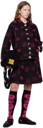 Chopova Lowena Black Mouse Denim Jacket