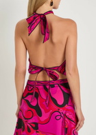 Pucci Printed Silk top Pink