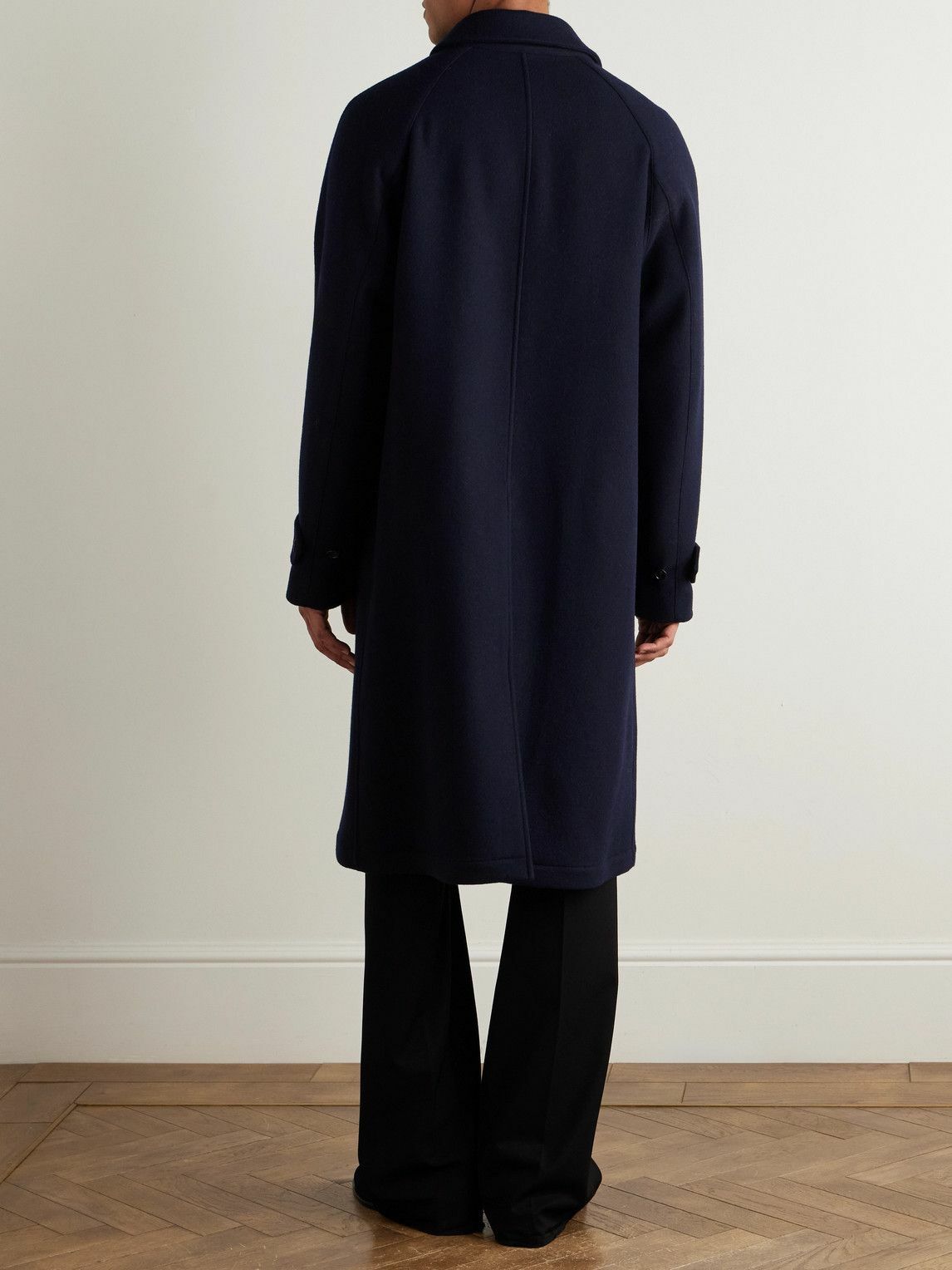 Thom Sweeney - Virgin Wool and Cashmere-Blend Coat - Blue