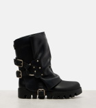 Dolce&Gabbana Leather biker boots