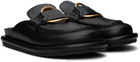 Moncler Black Bell Mules