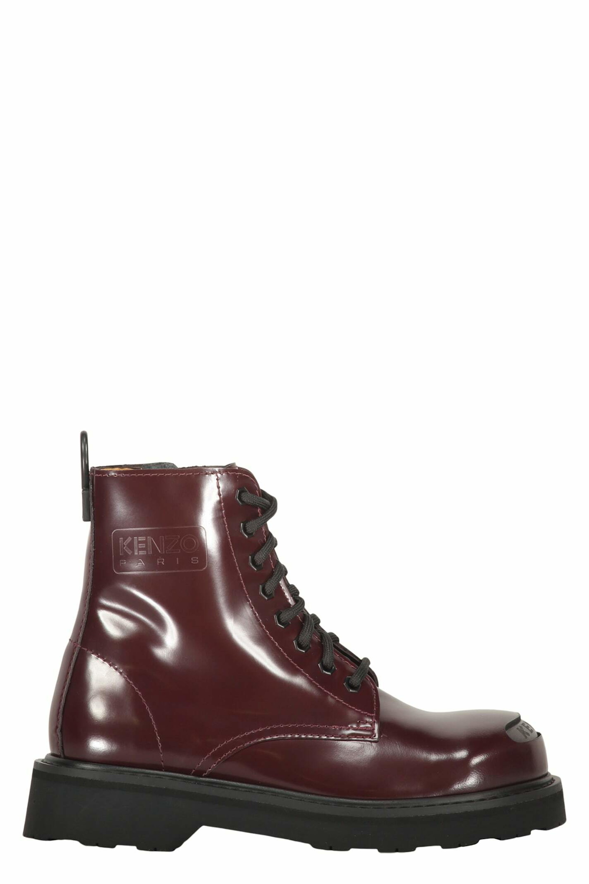 Kenzo Black Kenzo Smile Lace-Up Boots Kenzo