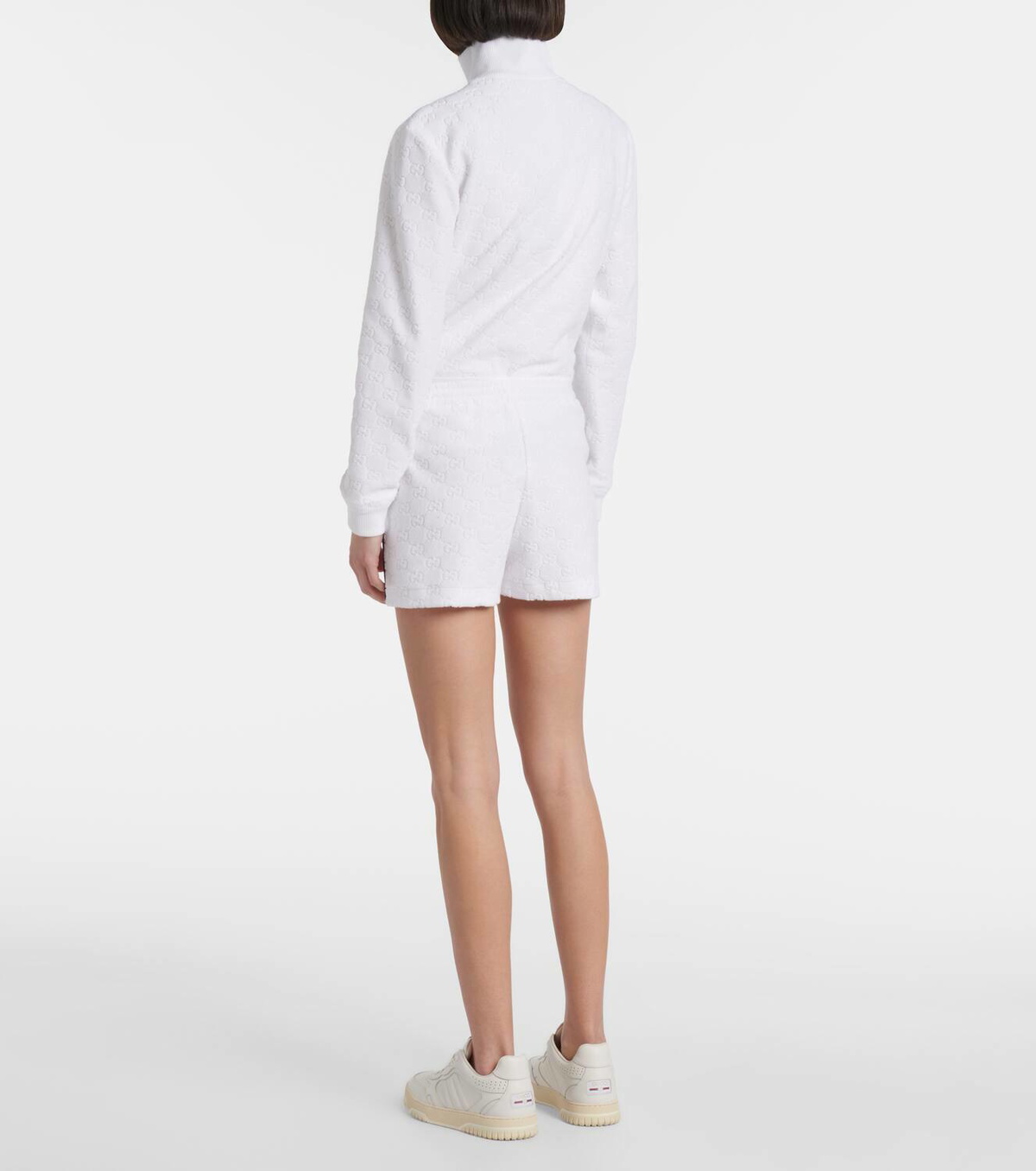 Gucci GG cotton-blend terry shorts