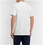 Nike Tennis - NikeCourt Logo-Print Cotton-Jersey T-Shirt - White