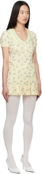 Ashley Williams Off-White Amelia Minidress