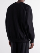 Graphpaper - Cotton-Jersey Sweatshirt - Black